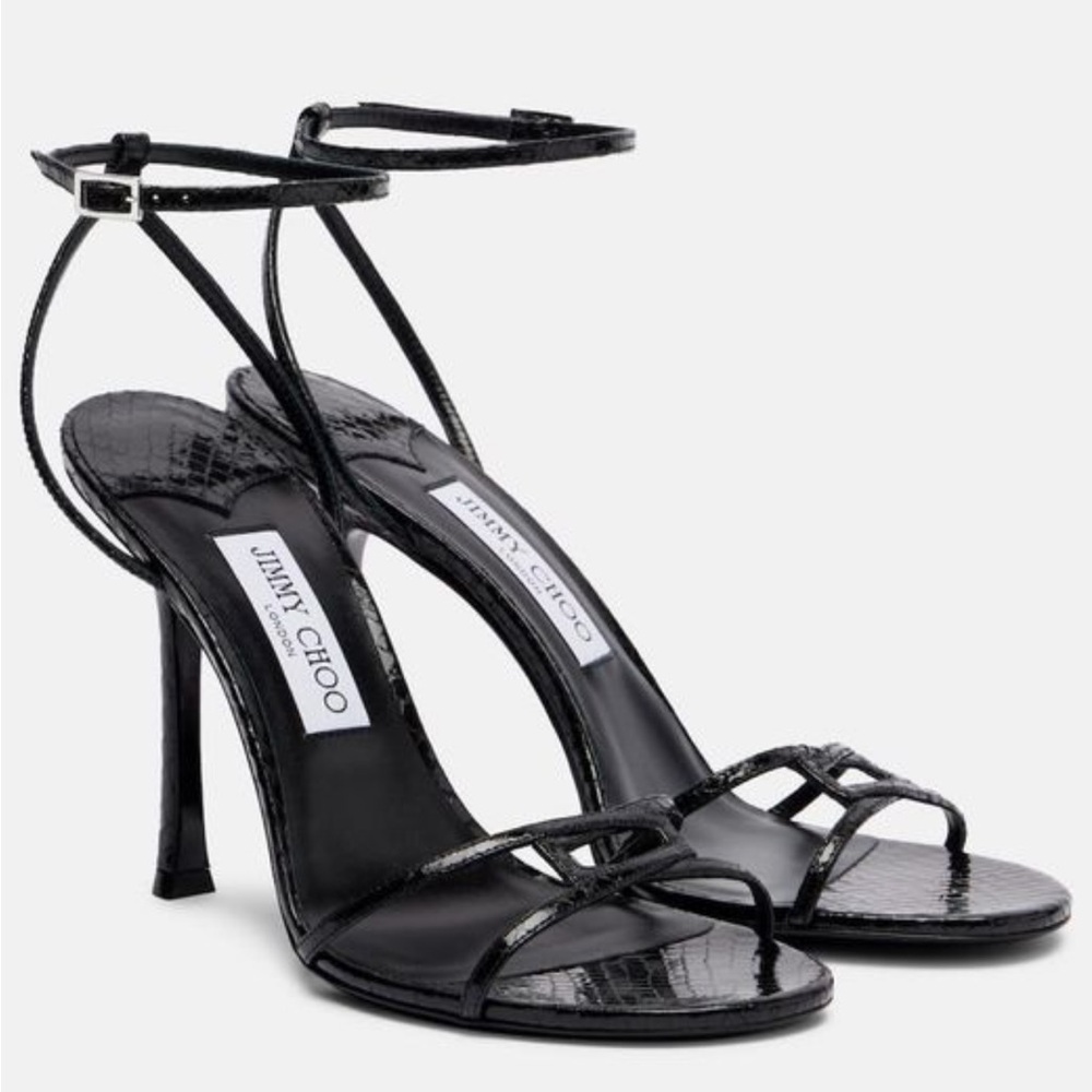 Jimmy Choo 1998 Leo Ankle Strap Heels
